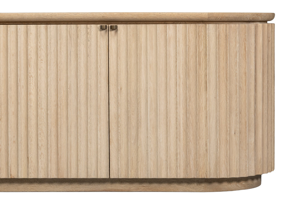 Cadence Tan Media Console - Ornate Home