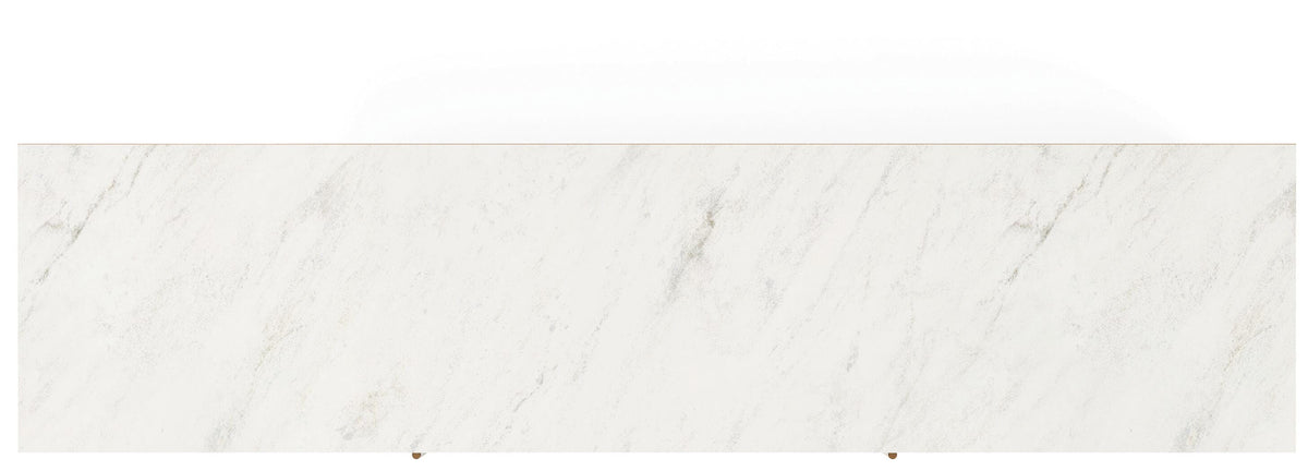 Cadmori Black/White XL TV Stand w/Fireplace Option - Ornate Home