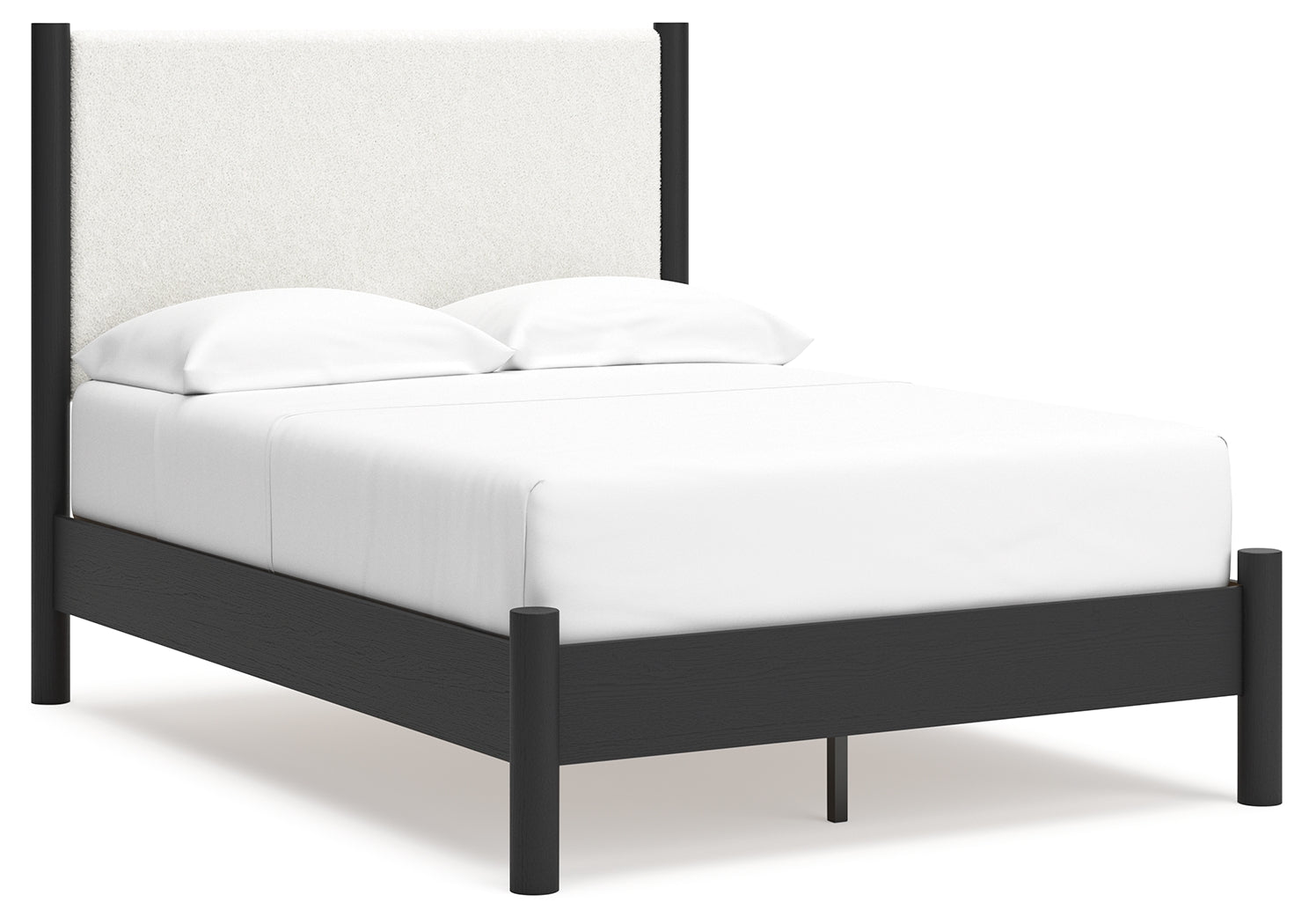 Cadmori Full Upholstered Panel Bedroom Set with Dresser and Mirror (Online Special Price) - Ornate Home