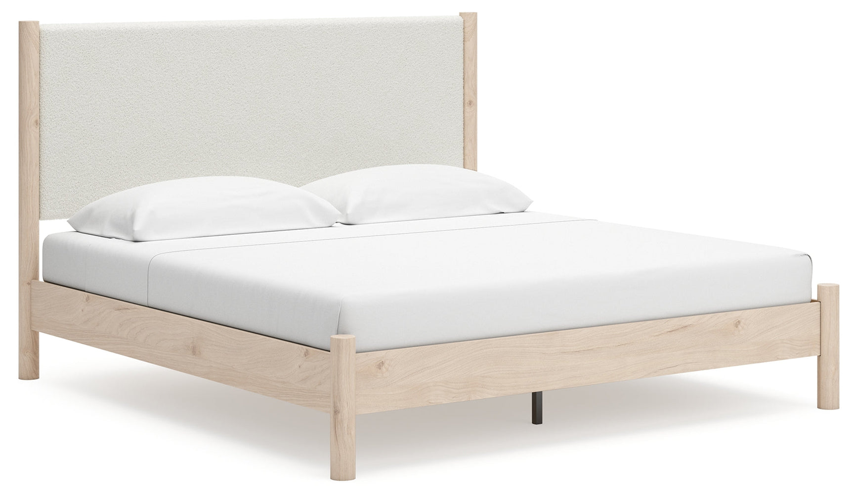 Cadmori Tan King Panel Bedroom Set with Dresser and 2 Nightstands (Online Special Price) - Ornate Home