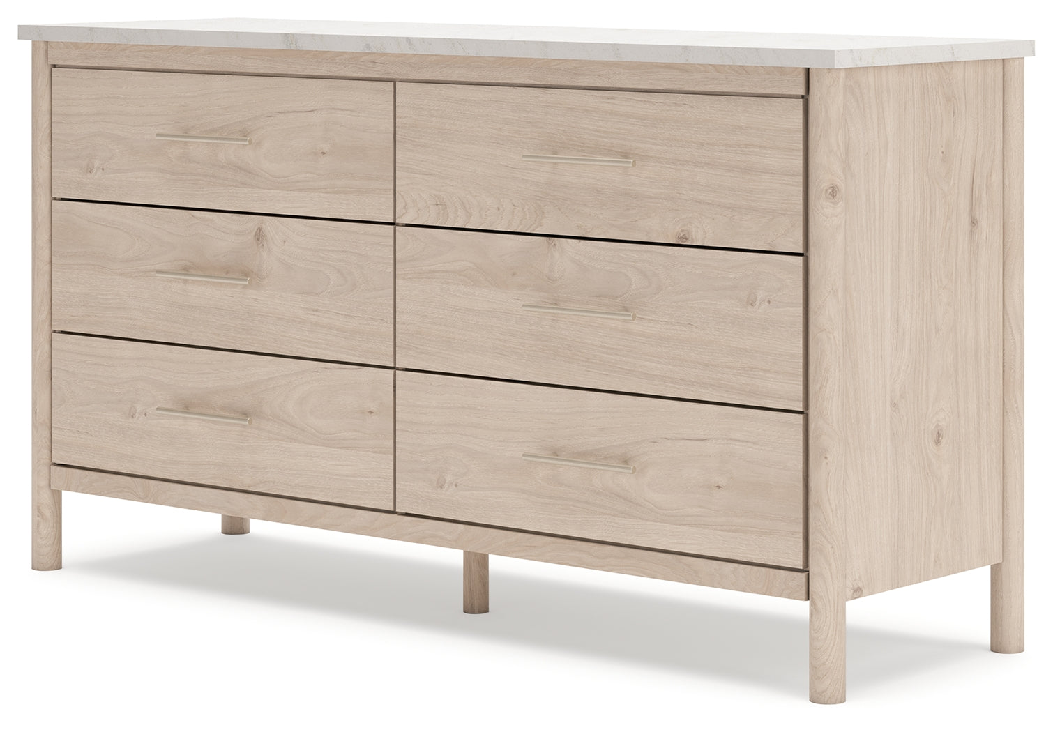 Cadmori Tan Queen Panel Bedroom Set with Dresser and 2 Nightstands (Online Special Price) - Ornate Home