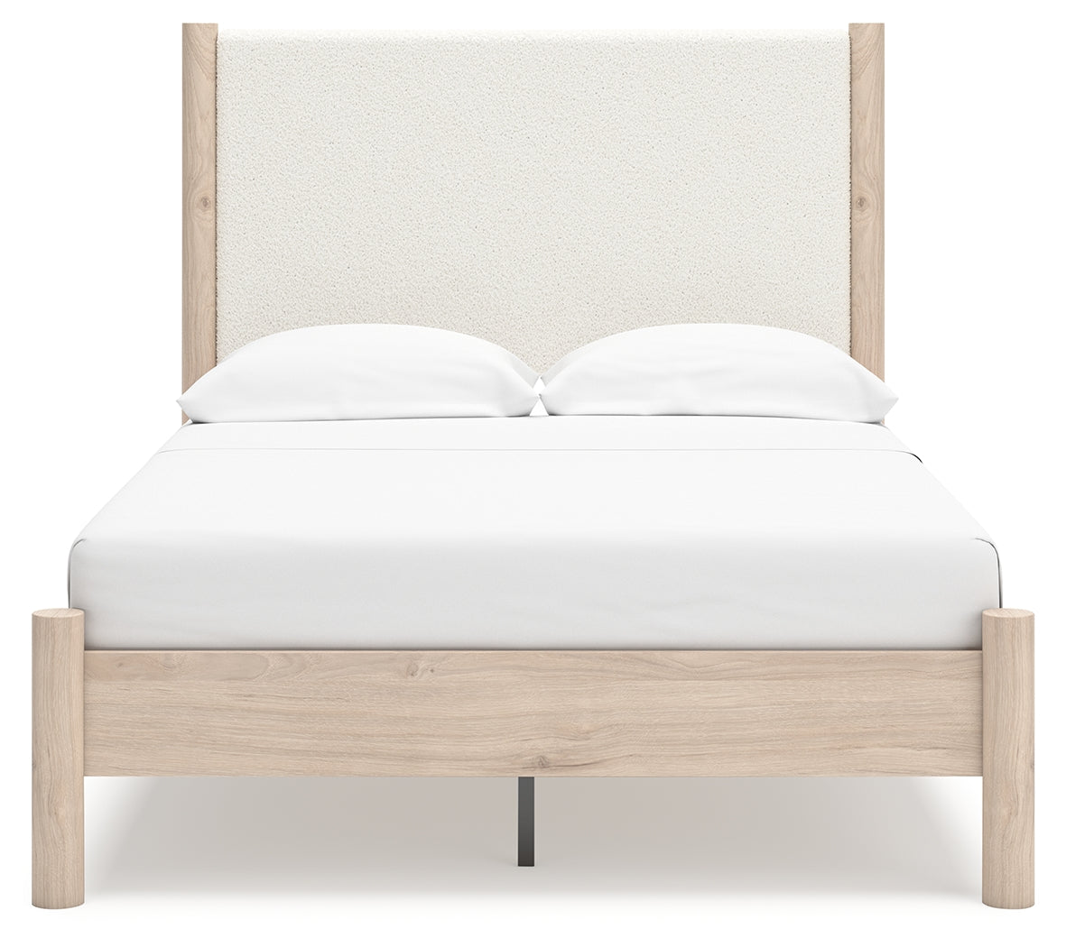 Cadmori Two-tone Full Upholstered Panel Youth Bed (Online Special Price) - Ornate Home