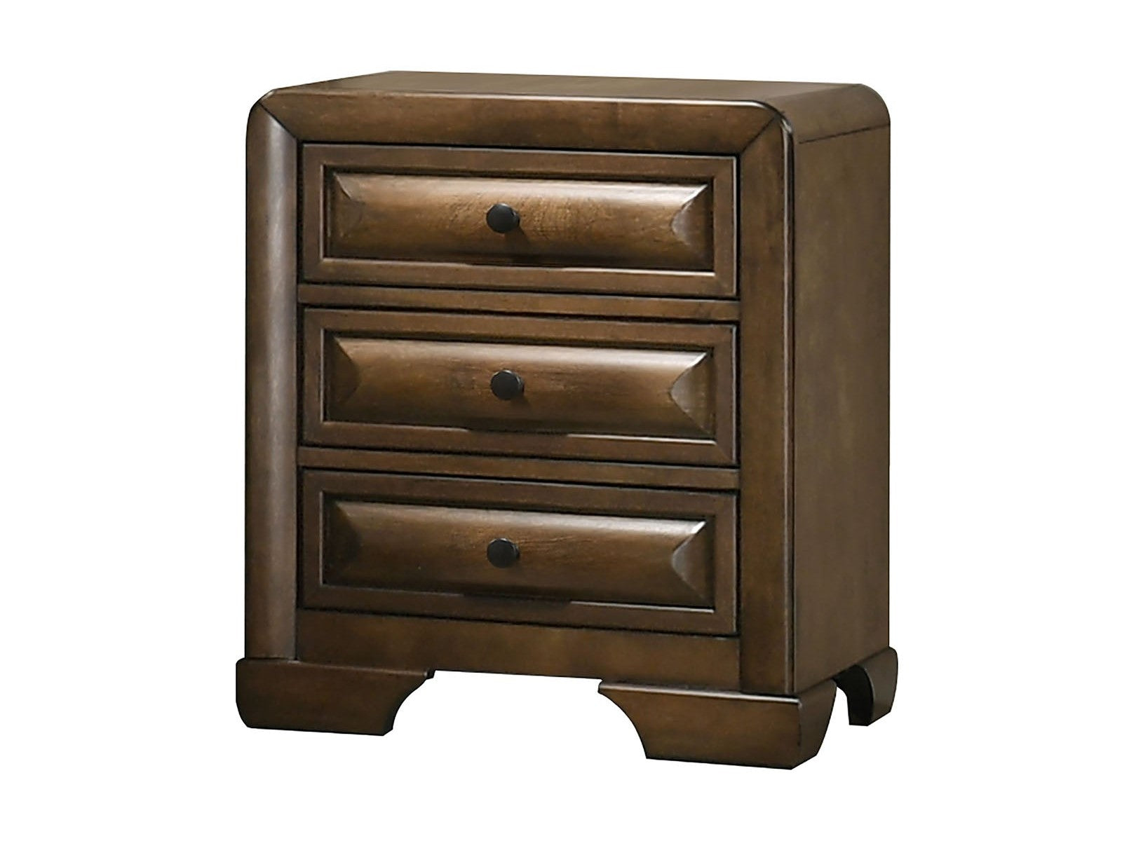 Caerwys Brown Nightstand - Ornate Home