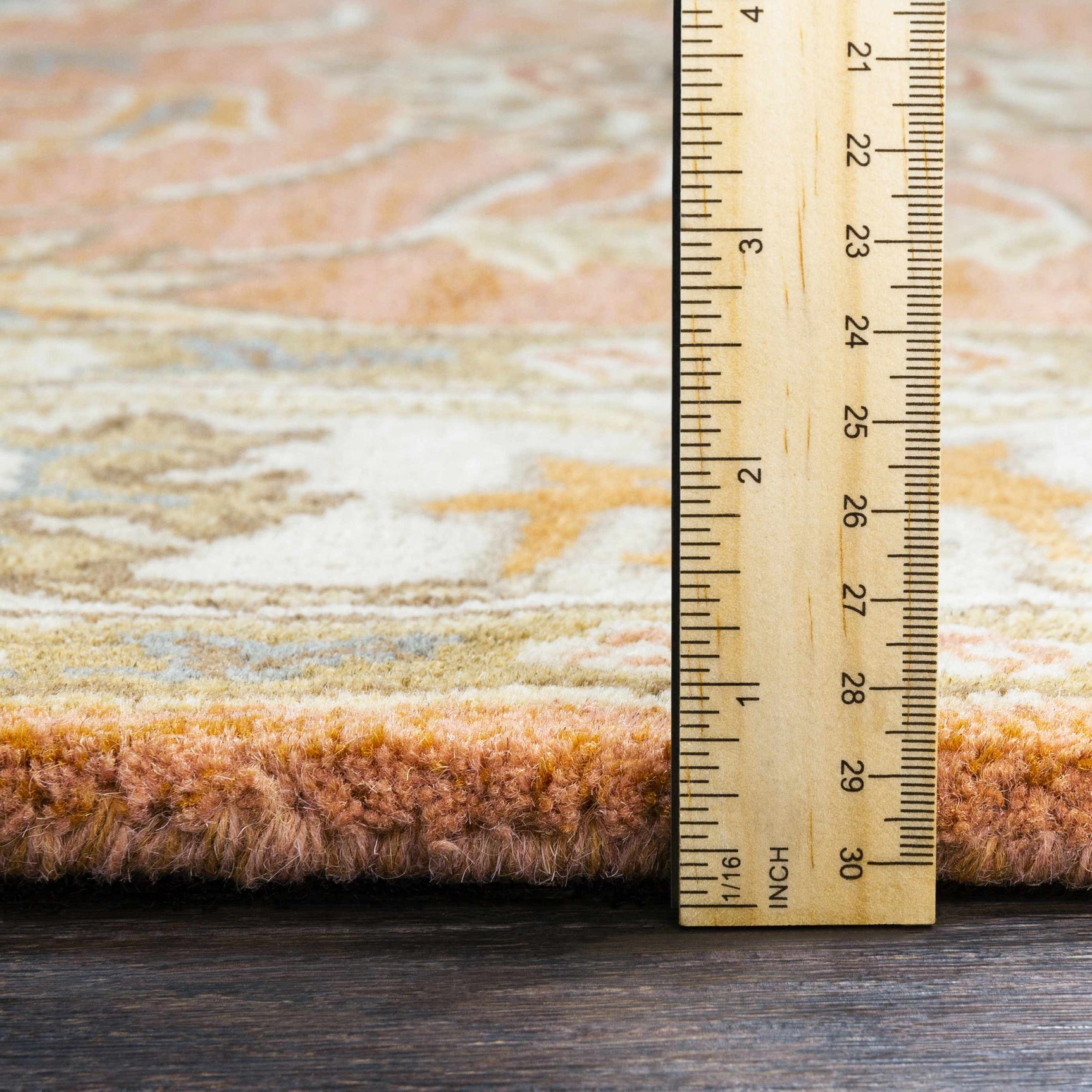 Caesar Hand Tufted Burnt Orange 1124 Wool Carpet - Ornate Home
