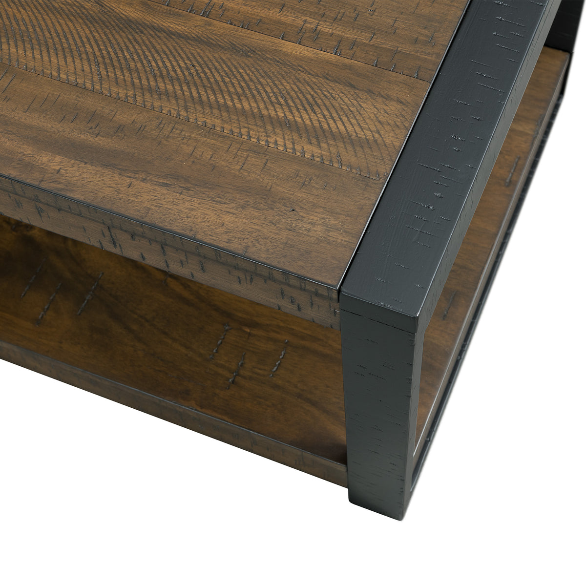 Caesar Black/Walnut Occasional Coffee Table