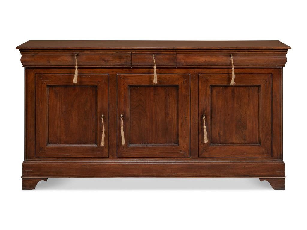 Cafe Au Lait Brown Buffet - Ornate Home