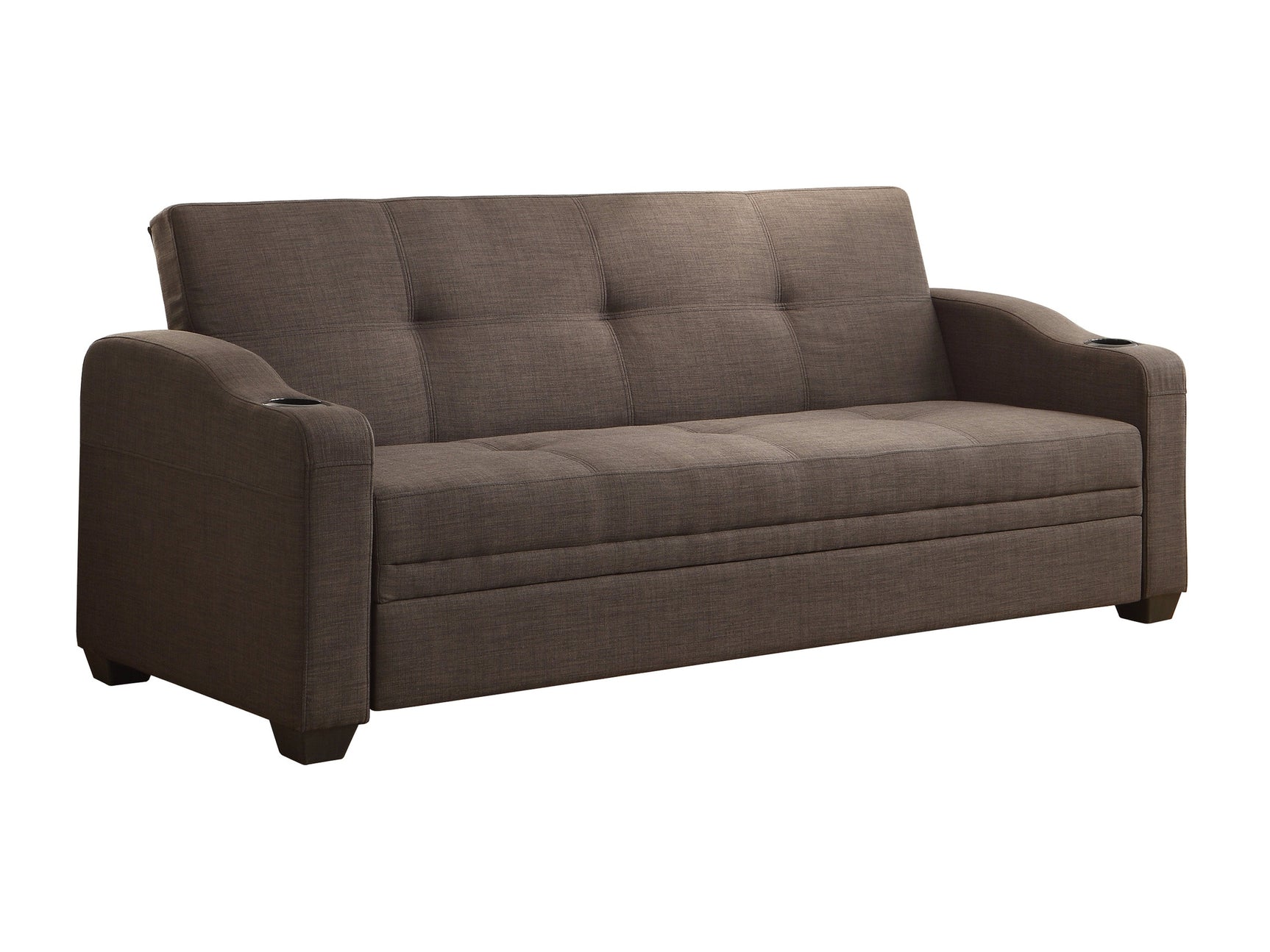 Caffery Brown Elegant Sofa - Ornate Home