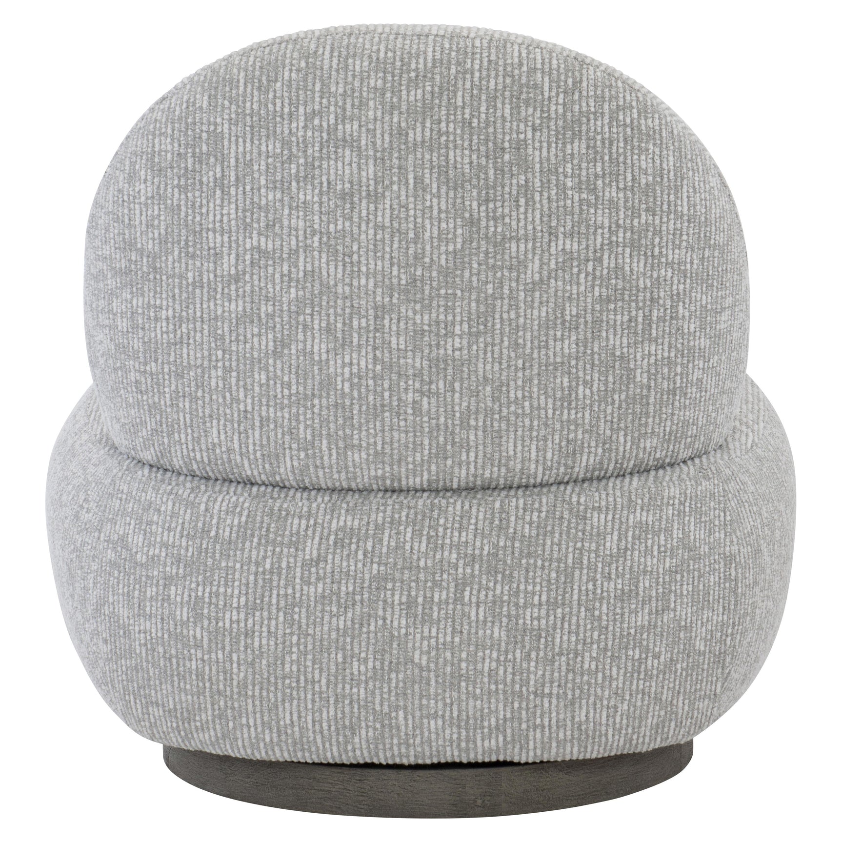 Caicos Weathered Teak/Grey Outdoor Swivel Chair - Ornate Home