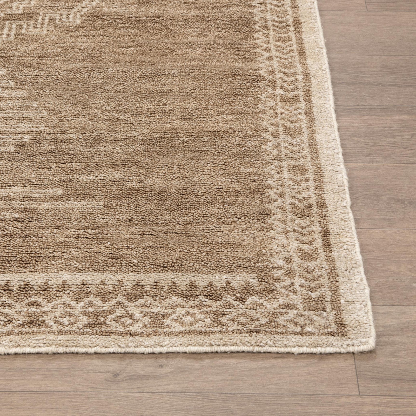 Cairo Desert Brown Hand Knotted Rug - Ornate Home