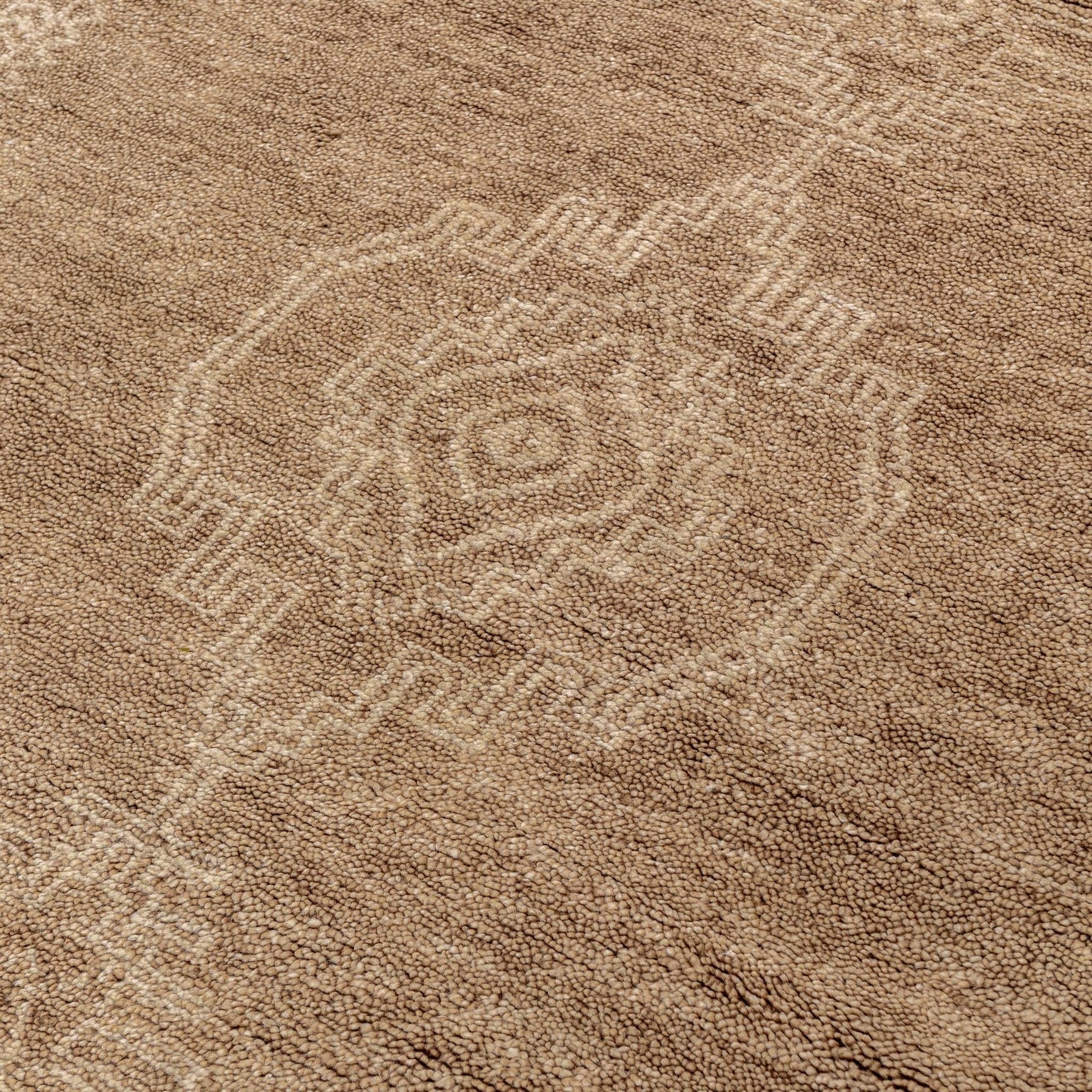Cairo Desert Brown Hand Knotted Rug - Ornate Home