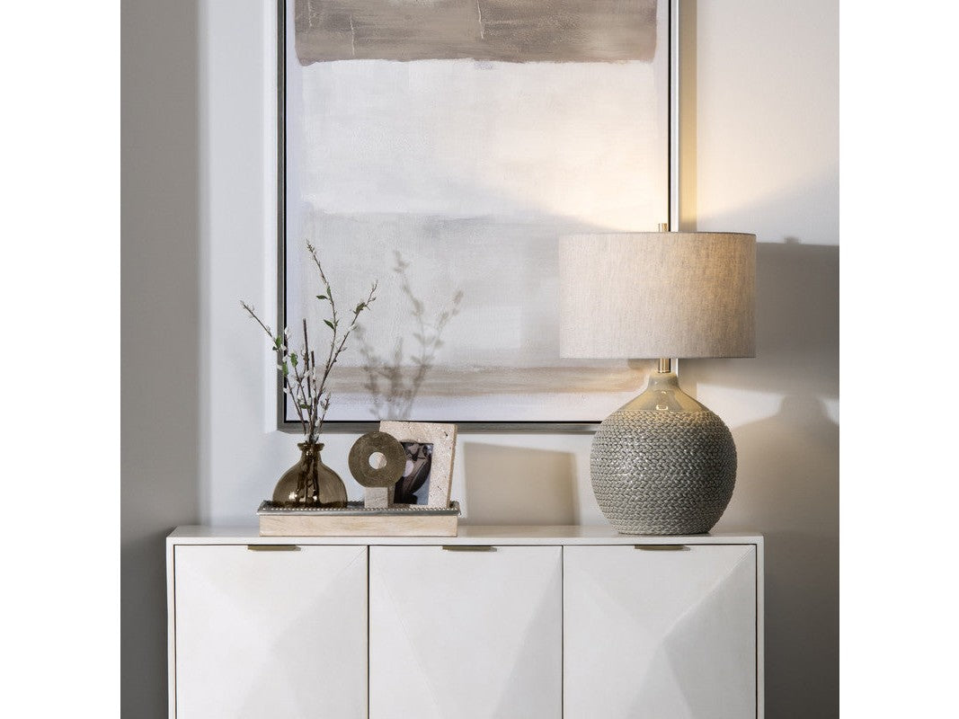 Cairo Grey Table Lamp - Ornate Home