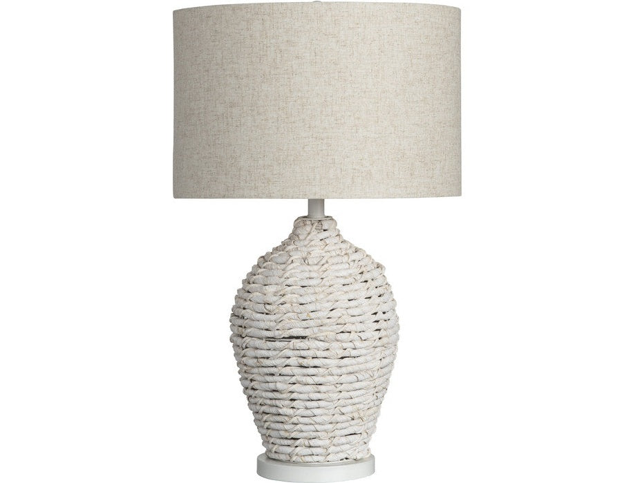 Cala Saona White Table Lamp - Ornate Home