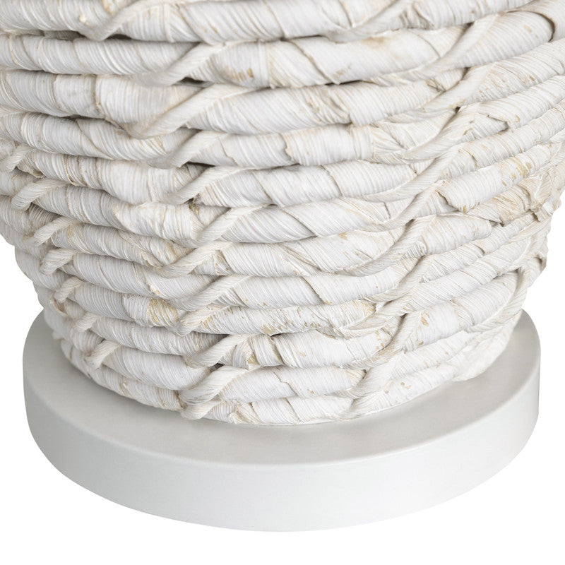 Cala Saona White Table Lamp - Ornate Home