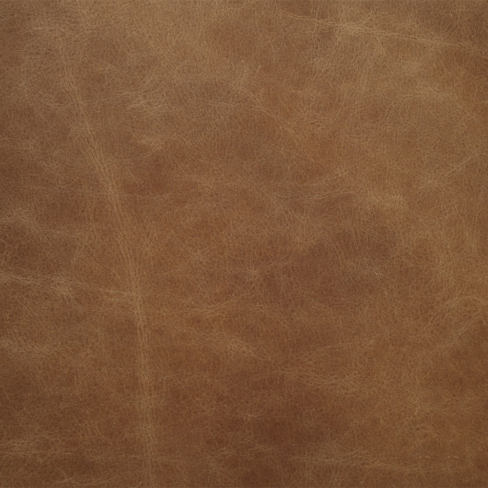 Calan Retro Brown Top Grain Leather Office Chair - Ornate Home