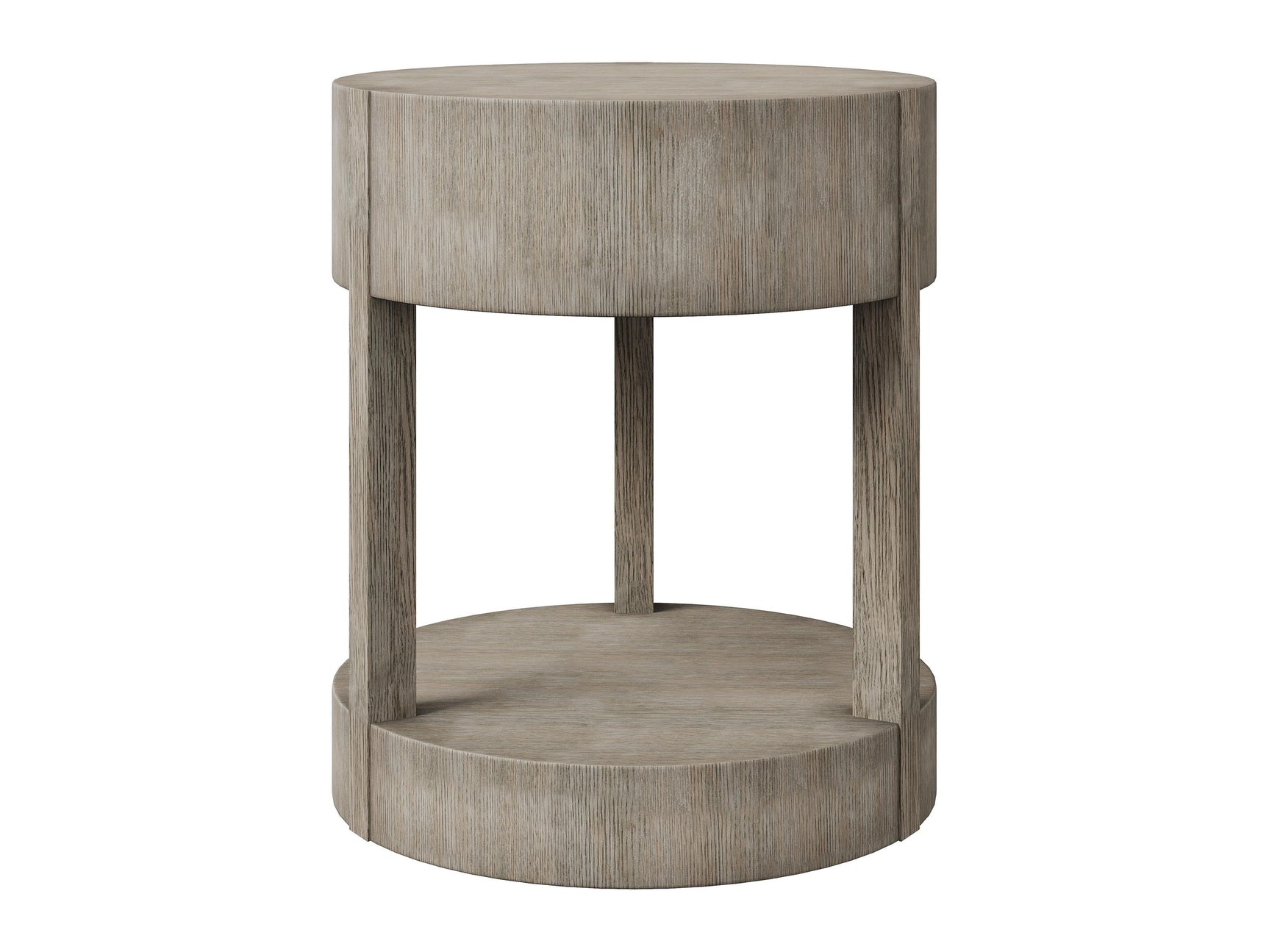 Calder Rustic Grey Nightstand - Ornate Home