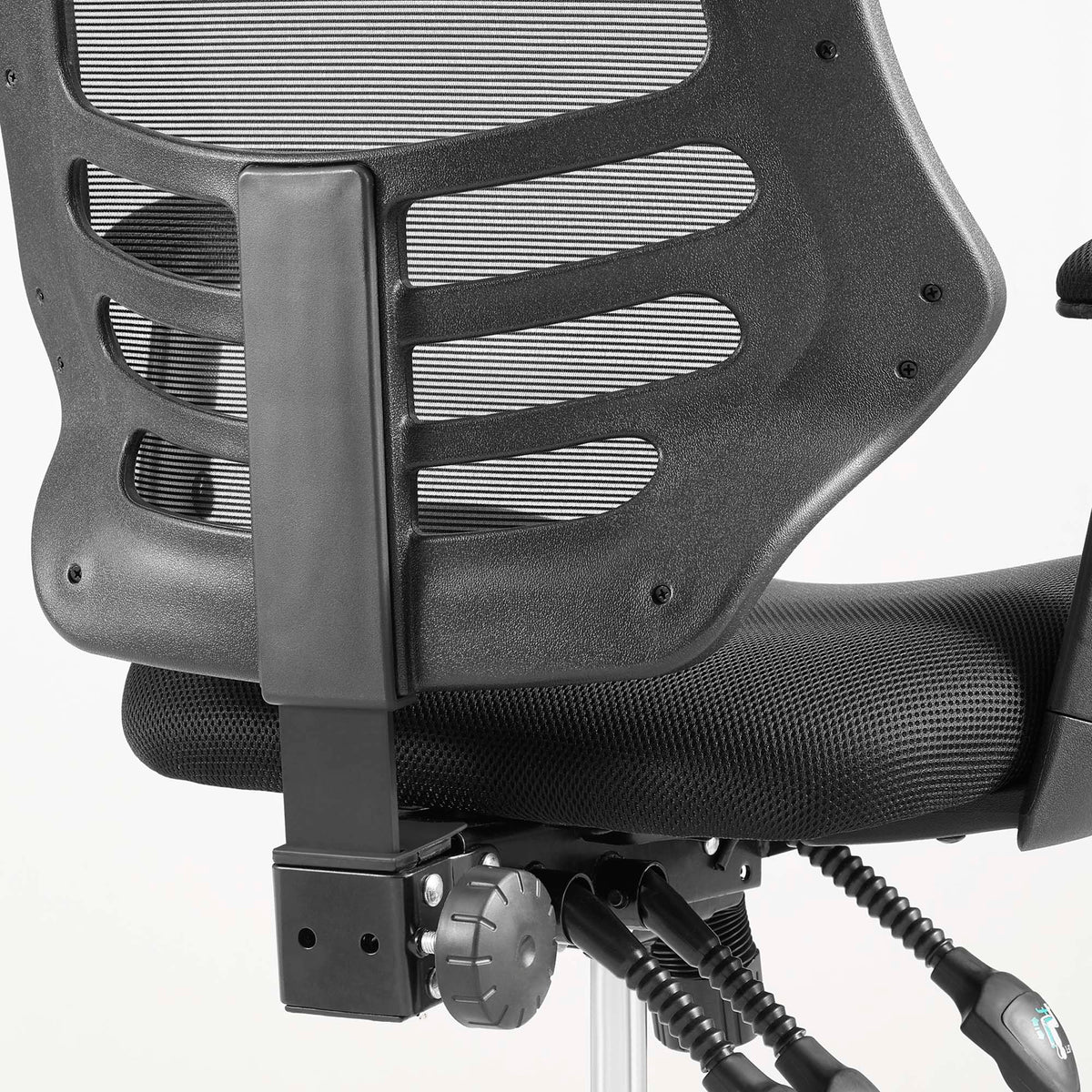 Calibrate Black Mesh Drafting Chair - Ornate Home