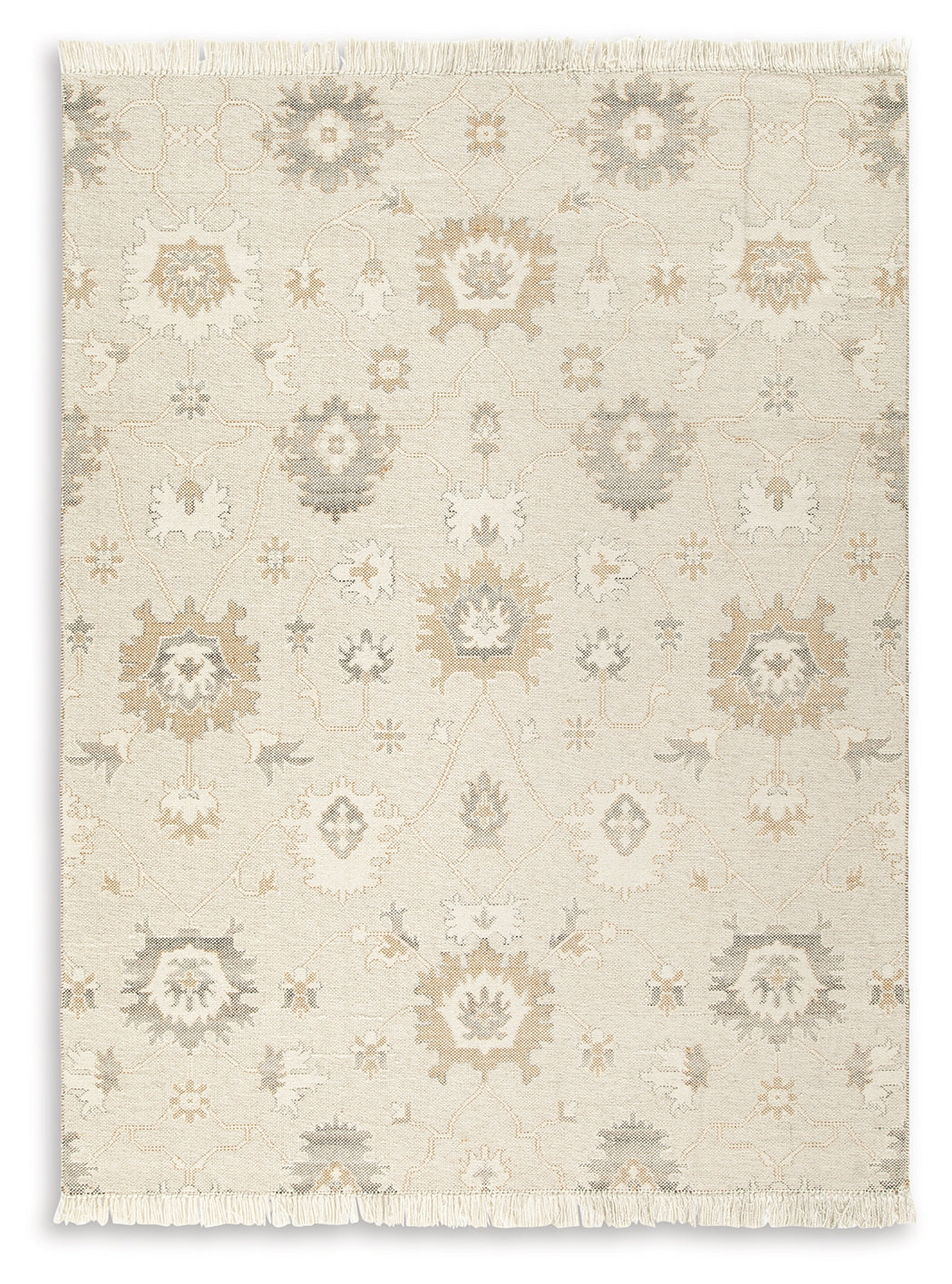 Calkin Linen/Gray/Caramel 8' x 10' Rug - Ornate Home