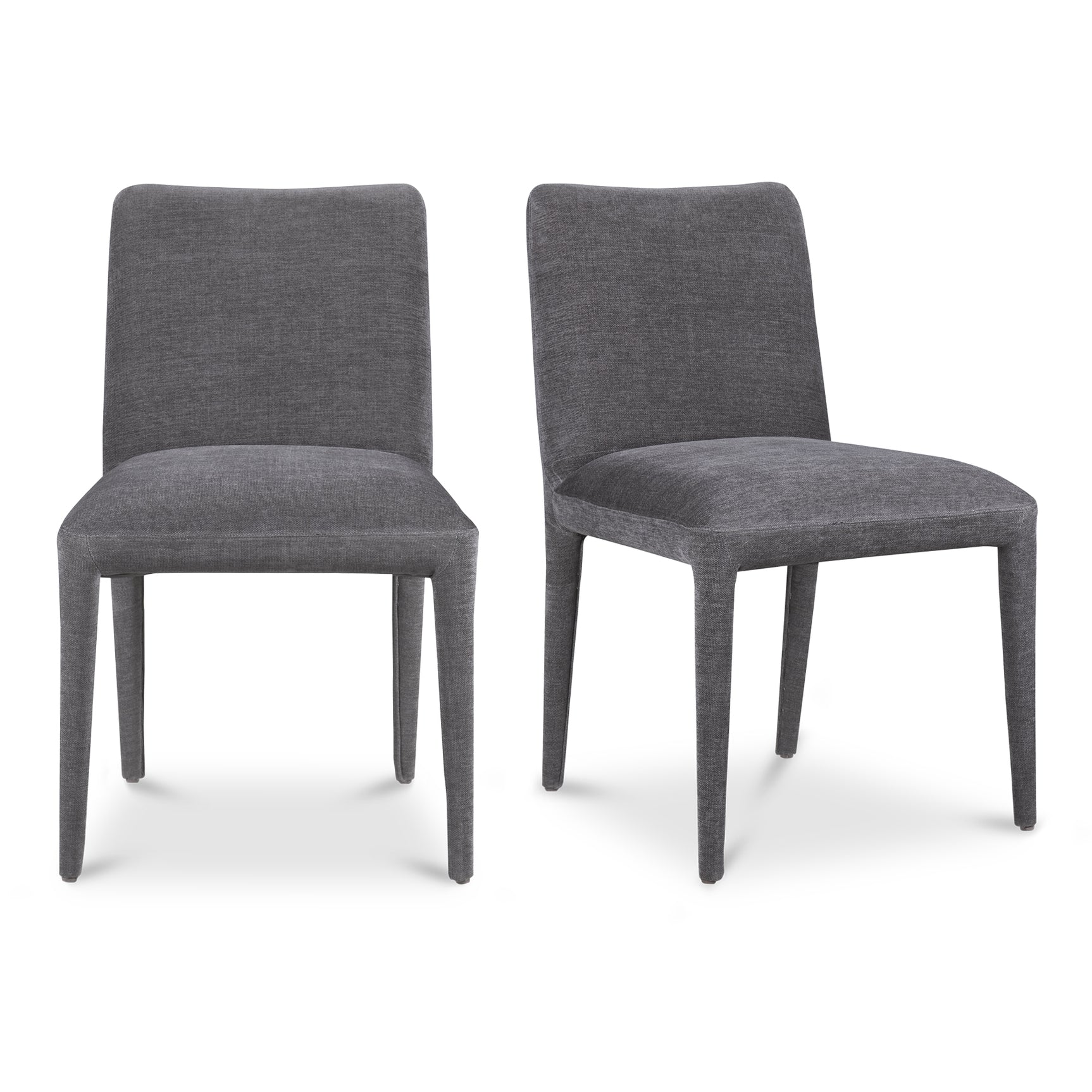 Calla Dark Grey Dining Chair (Set of 2) - Ornate Home
