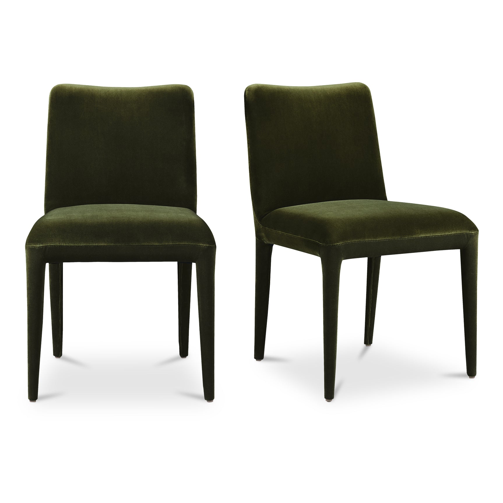 Calla Green Velvet Dining Chair (Set of 2) - Ornate Home