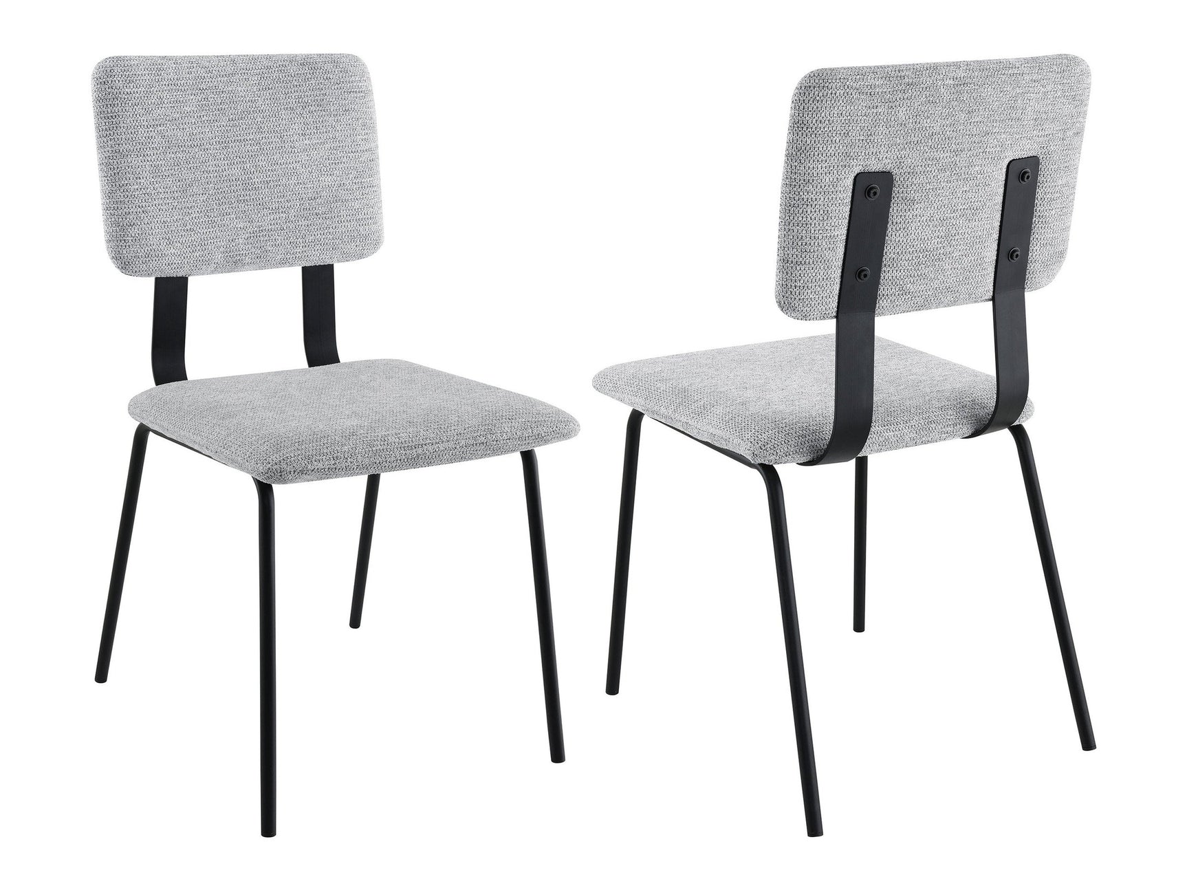 Calla Grey Side Chair (Set of 2) - Ornate Home