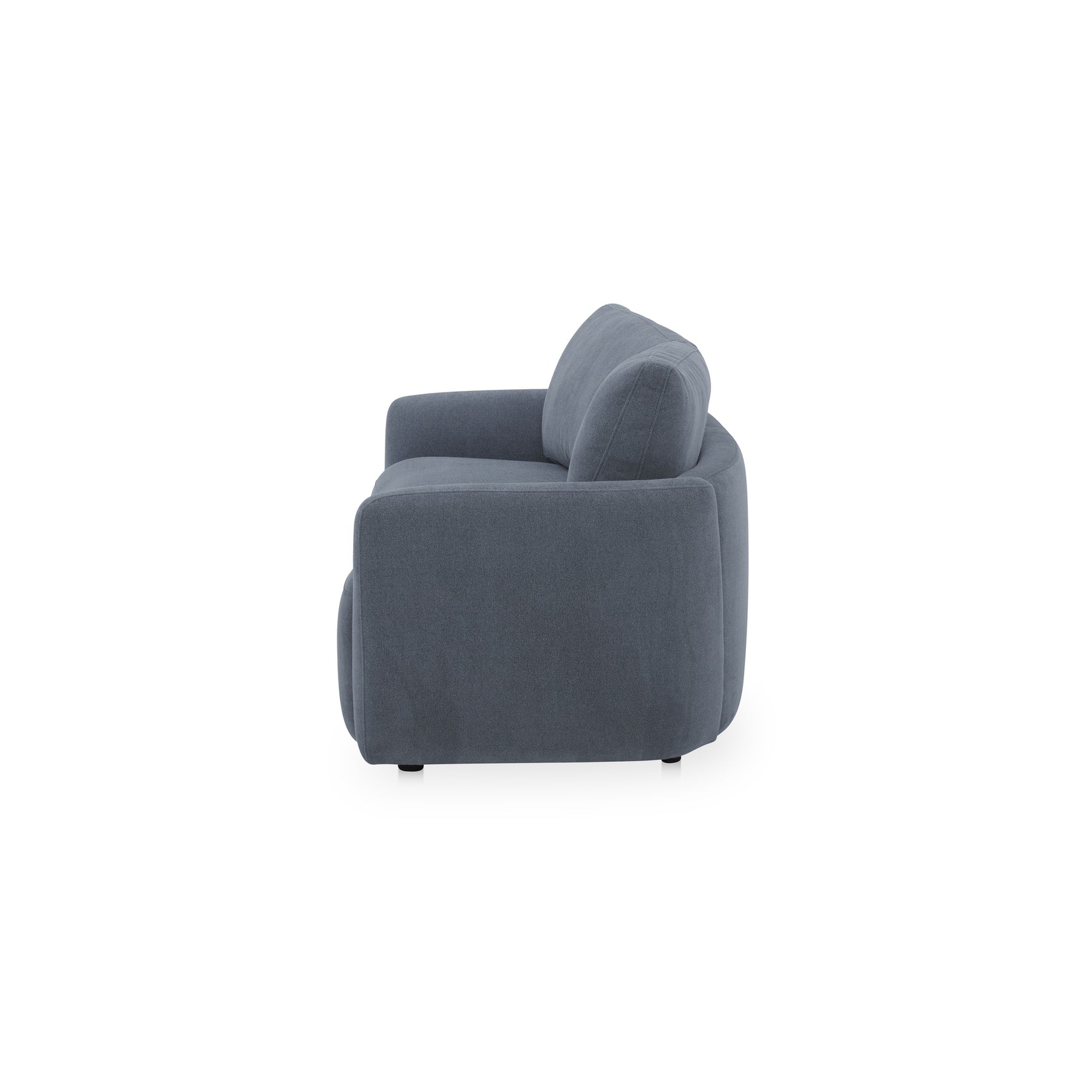 Callie Slate Blue 91" Sofa - Ornate Home