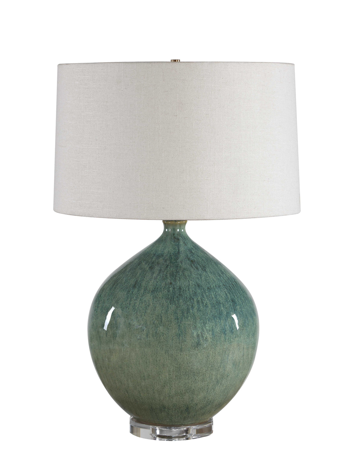 Callista Teal Blue Table Lamp - Ornate Home