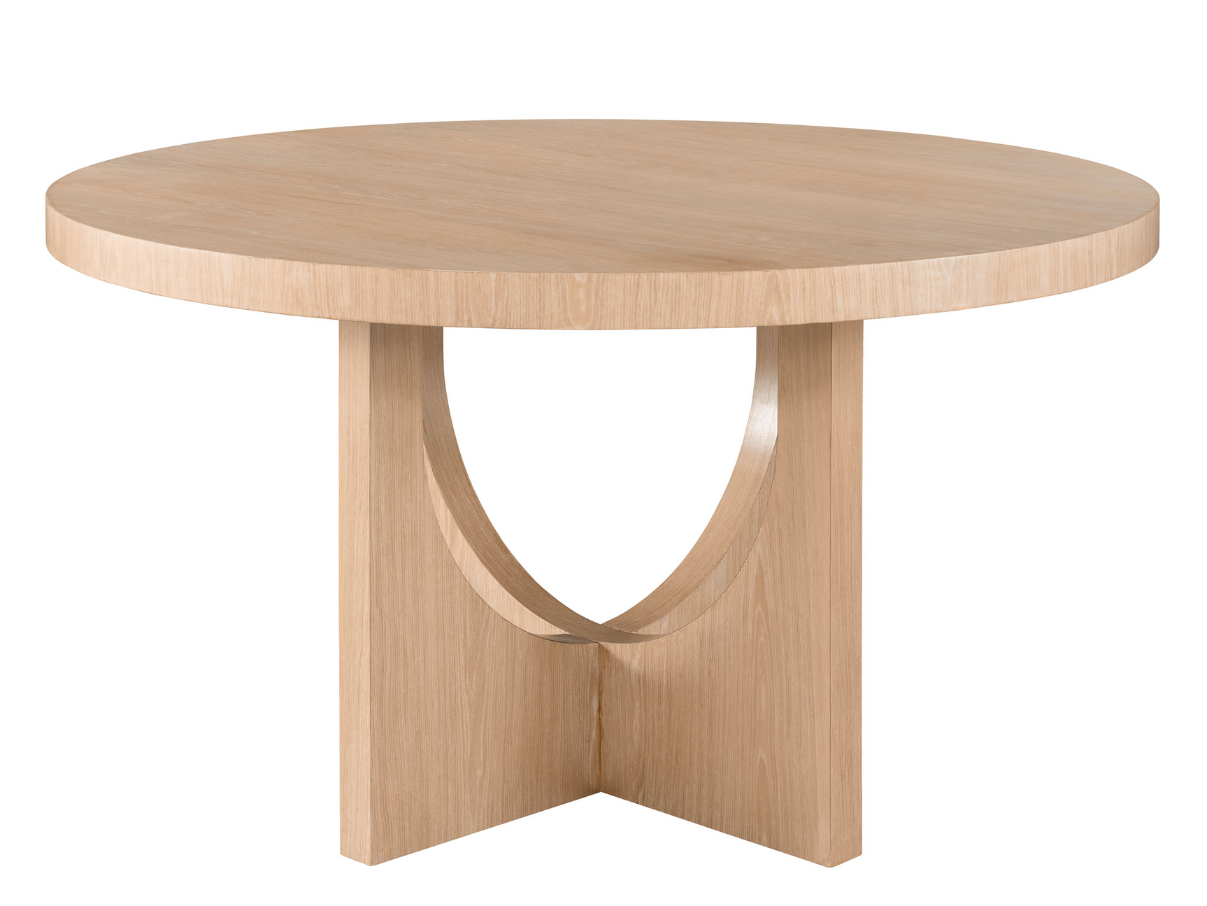 Callon White Oak Round Dining Table - Ornate Home