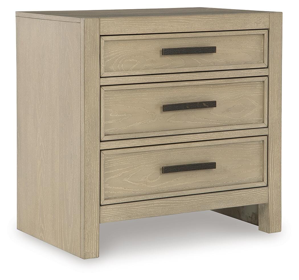 Calmoro Gray Nightstand - Ornate Home