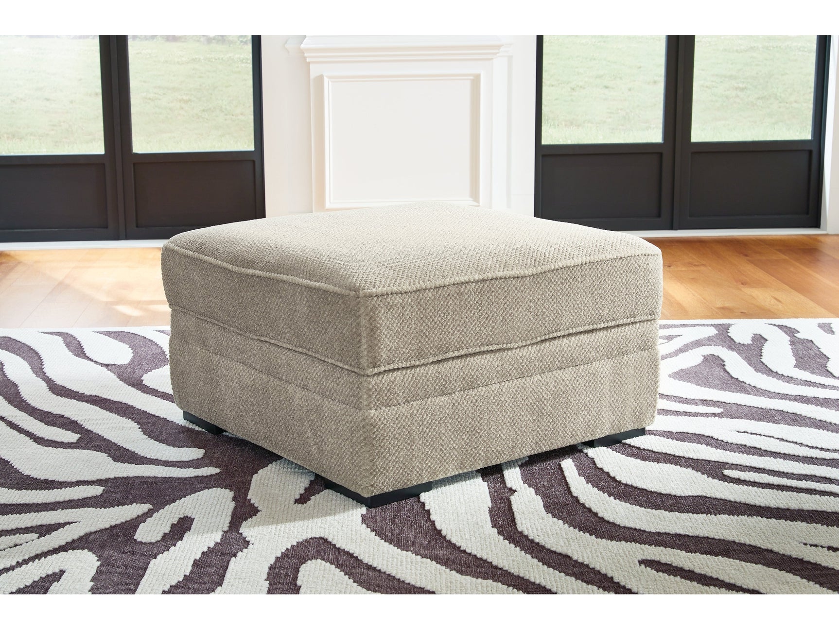 Calnita Sisal Ottoman w/ Storage (Online Special Price) - Ornate Home