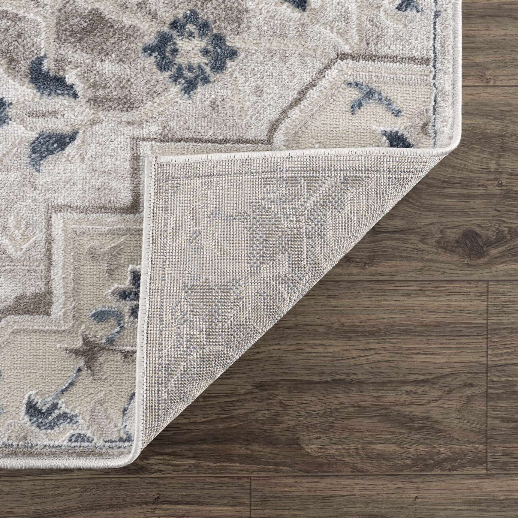 Calum Blue & Gray Area Rug - Clearance - Ornate Home
