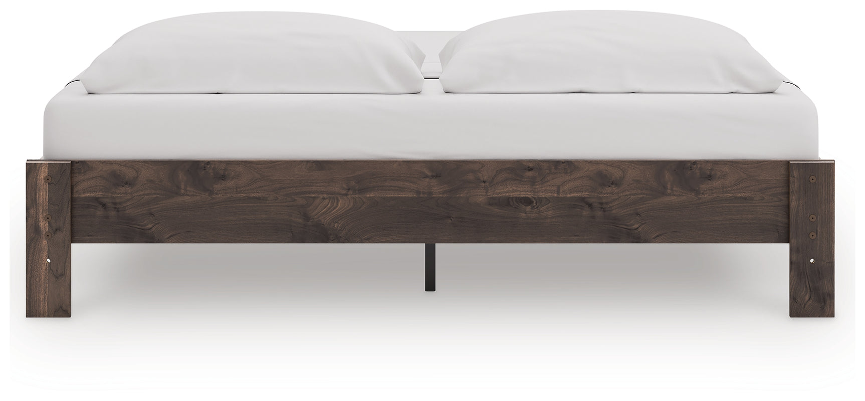 Calverson Brown King Platform Bed - Ornate Home