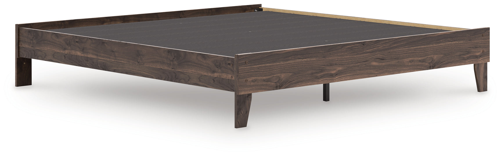 Calverson Brown King Platform Bed - Ornate Home