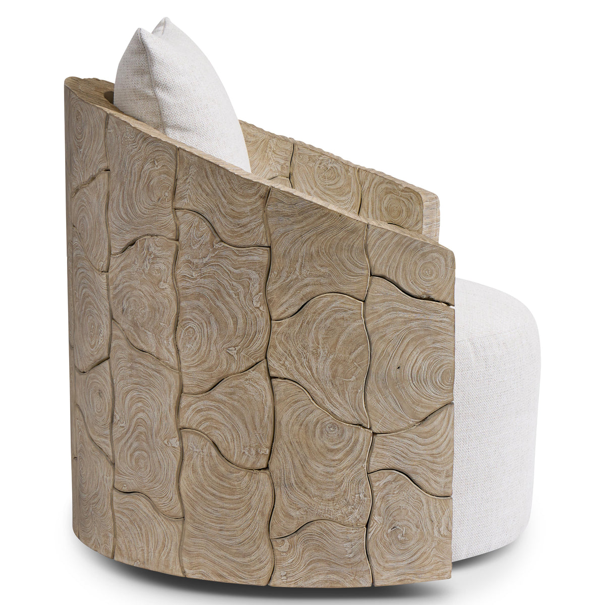 Calypso Sea Oat Outdoor Swivel Chair - Ornate Home