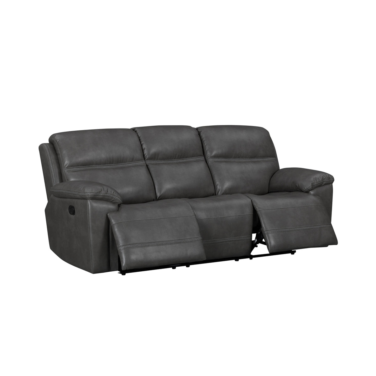 Camaro Nugget Grey 2-Piece Living Room Set - Ornate Home