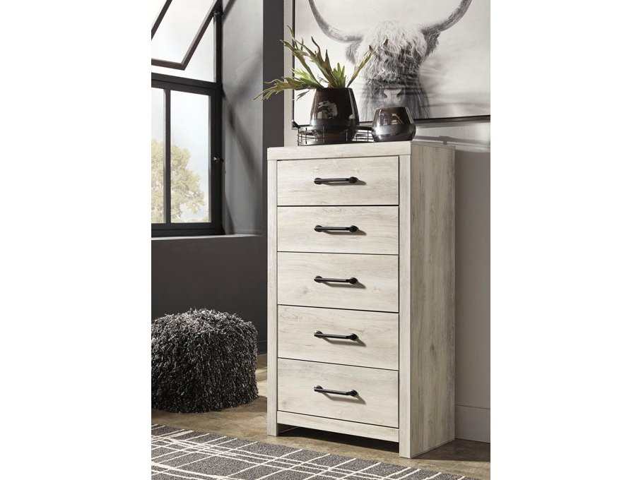 Cambeck Whitewash Chest of Drawers (Online Special Price) - Ornate Home