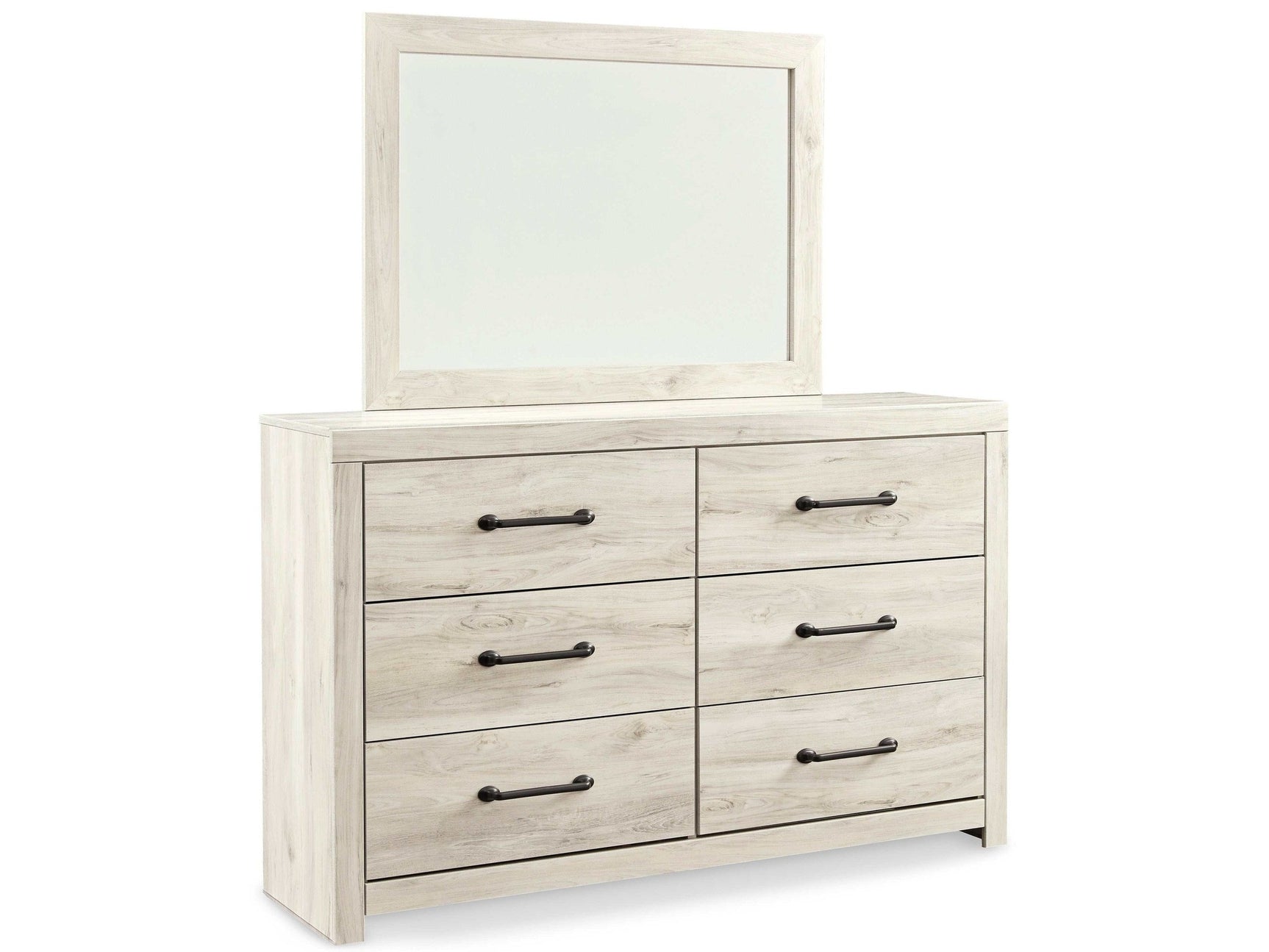 Cambeck Whitewash Dresser & Mirror (Online Special Price) - Ornate Home