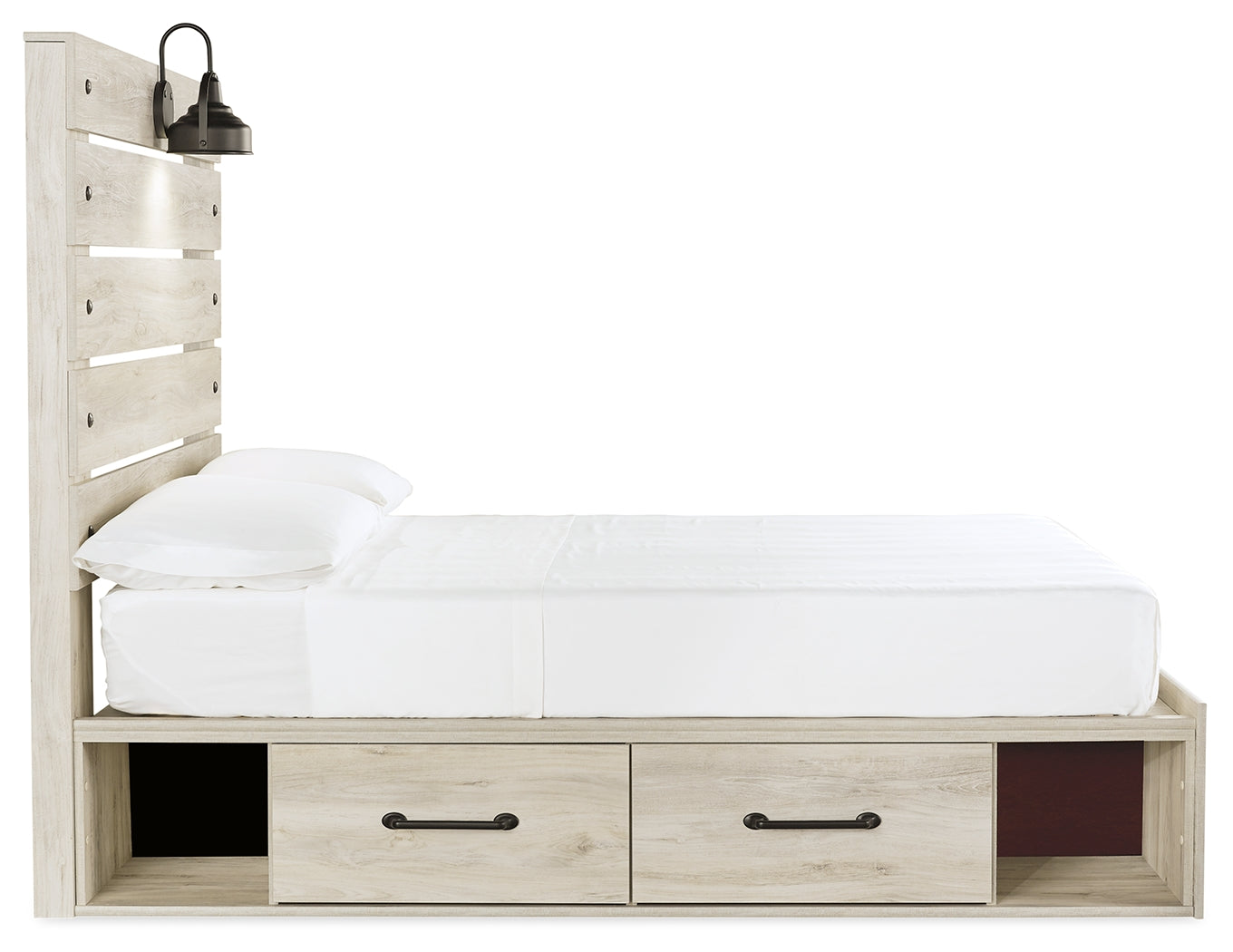 Cambeck Whitewash Full Panel Bed, Dresser, Chest and Nightstand (Online Special Price) - Ornate Home