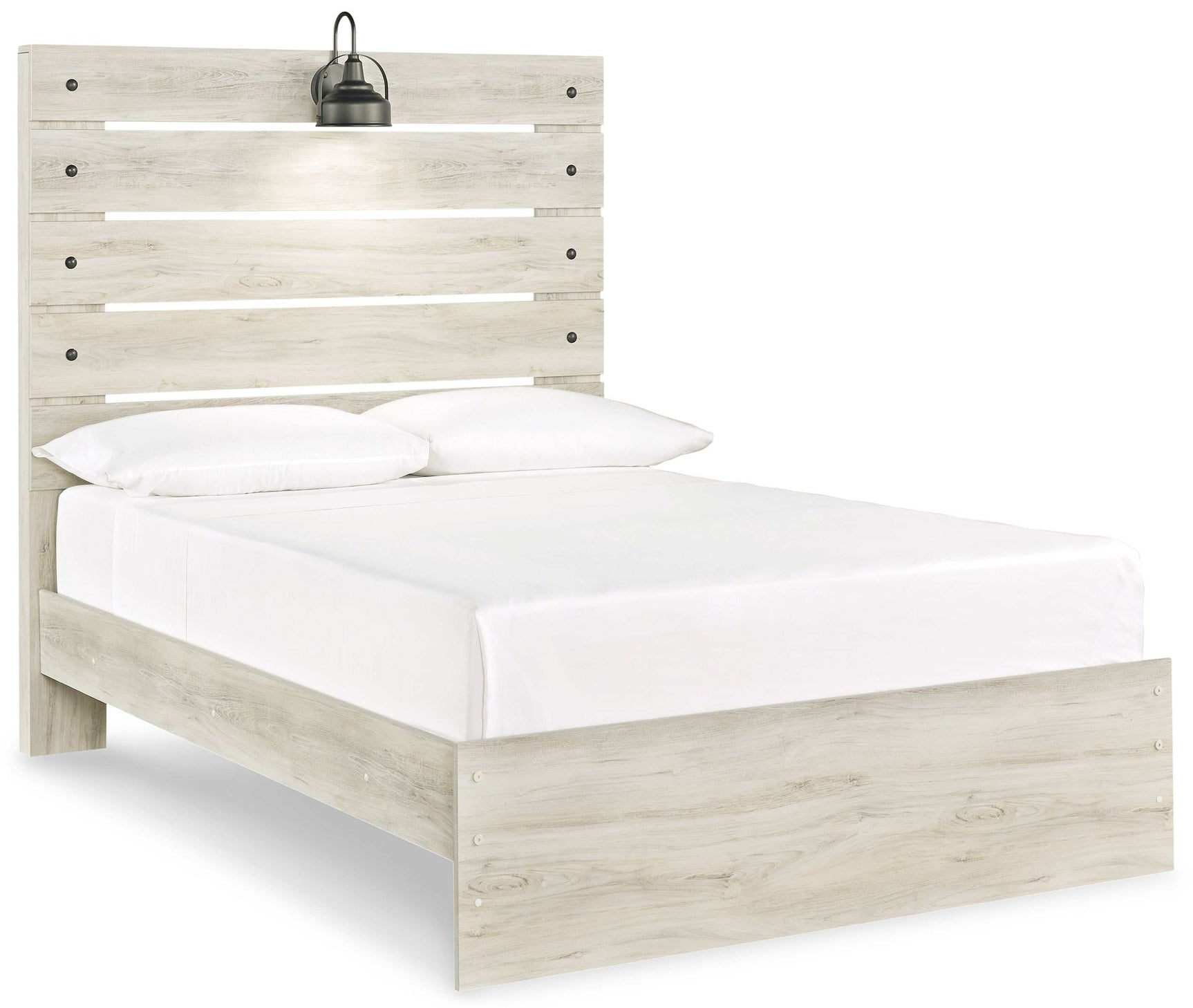 Cambeck Whitewash Full Panel Bed (Online Special Price) - Ornate Home