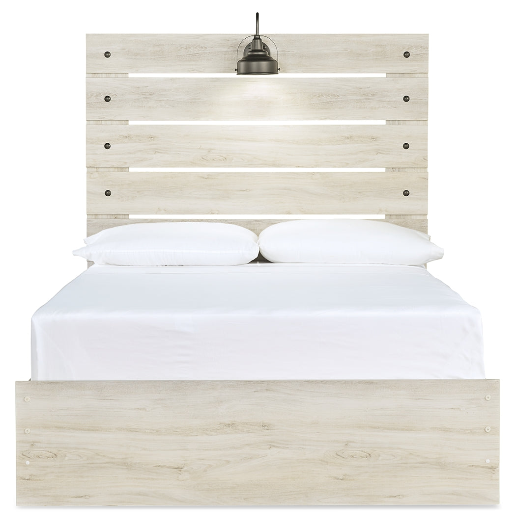 Cambeck Whitewash Full Panel Storage Bed, 2 Chests and 1 Nightstand (Online Special Price) - Ornate Home