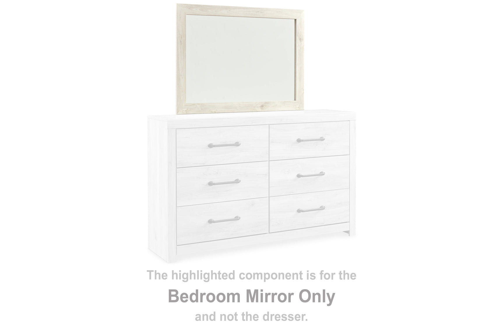 Cambeck Whitewash Mirror (Online Special Price) - Ornate Home
