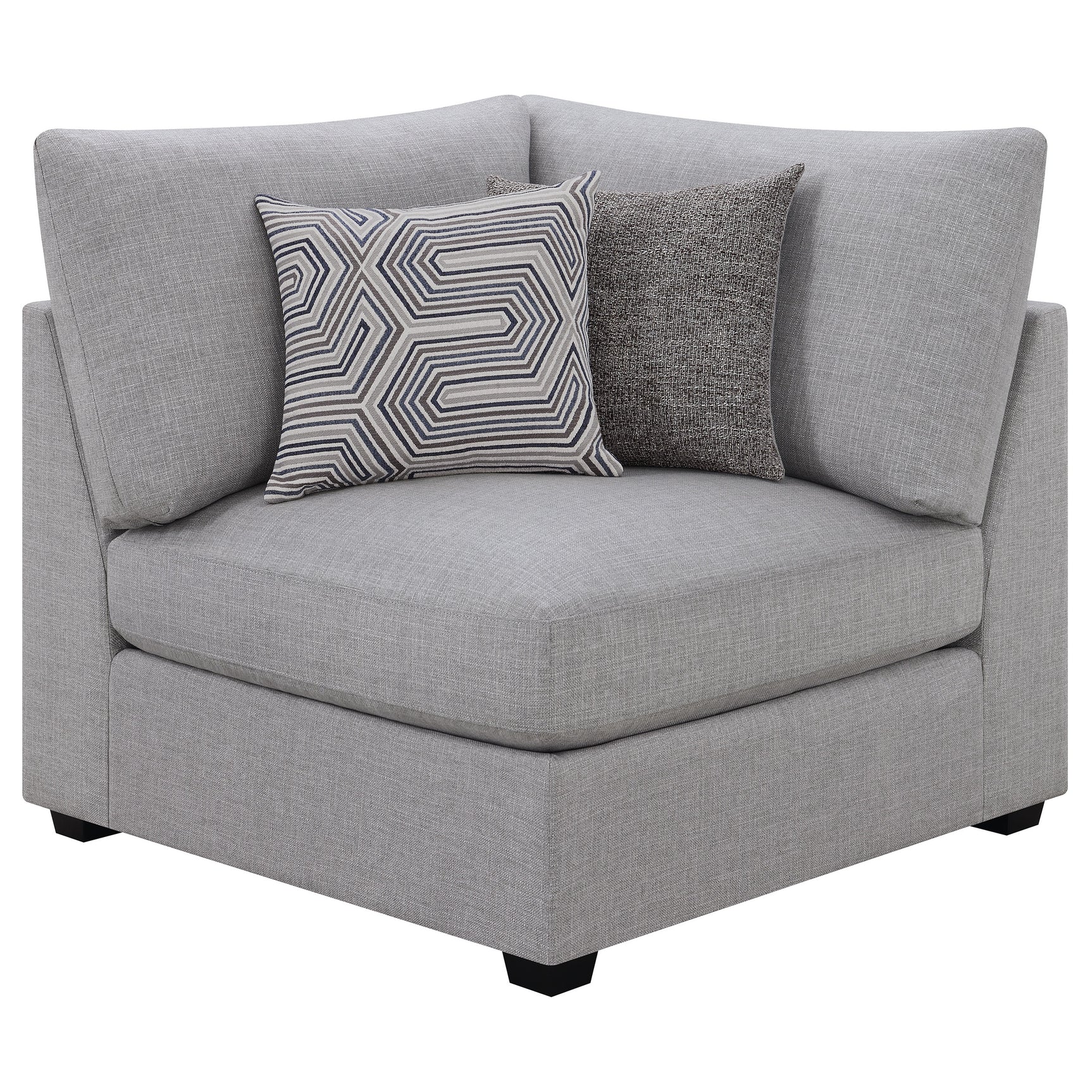 Cambria Grey 6-piece Modular Sectional Sofa - Ornate Home