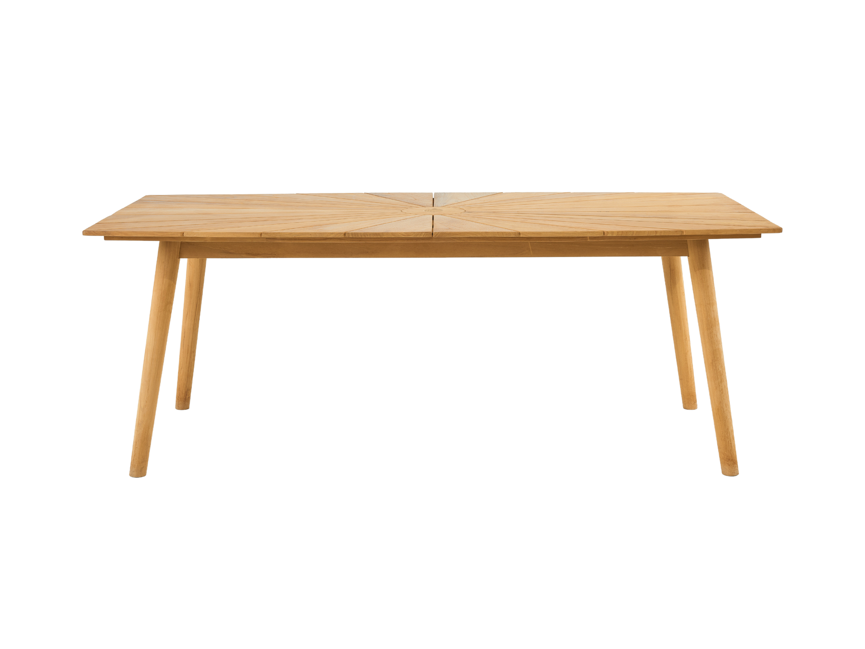 Cambria Rectangular Teak Outdoor Dining Table - Ornate Home