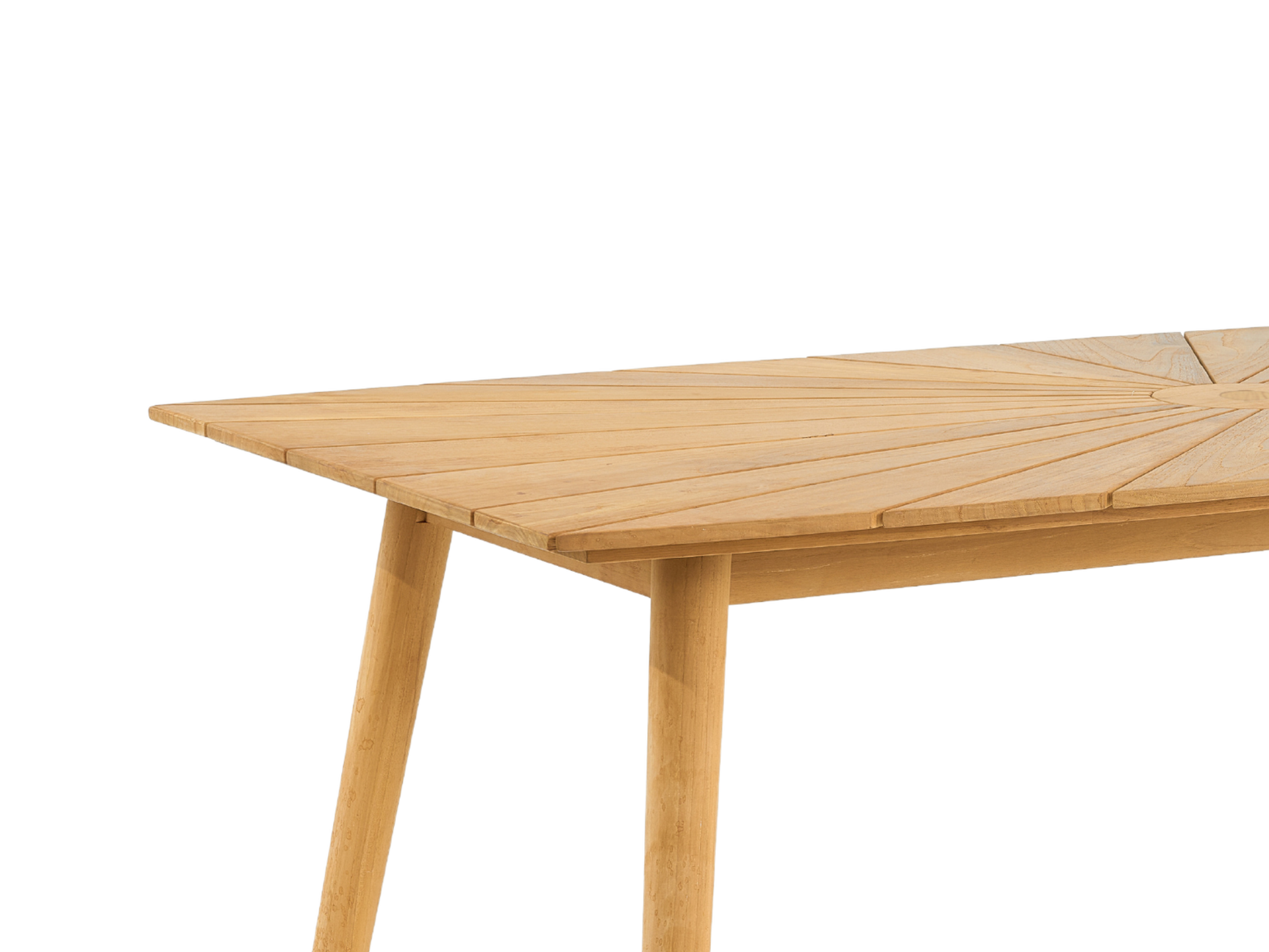 Cambria Rectangular Teak Outdoor Dining Table - Ornate Home