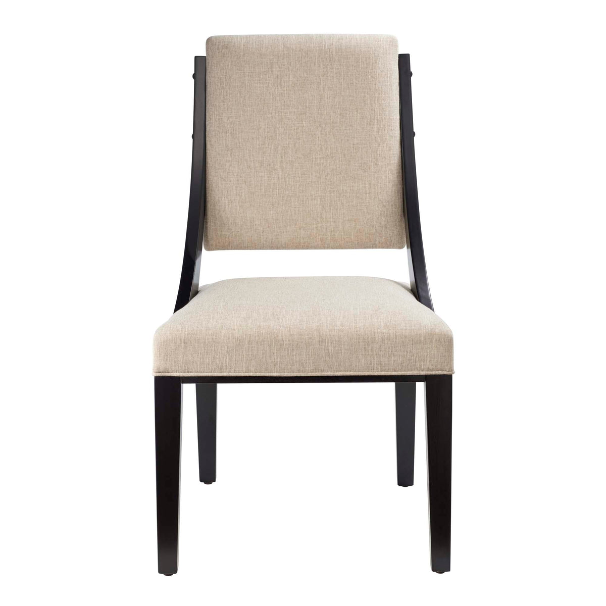 Cambridge Beige Upholstered Fabric Dining Chairs (Set of 2) - Ornate Home