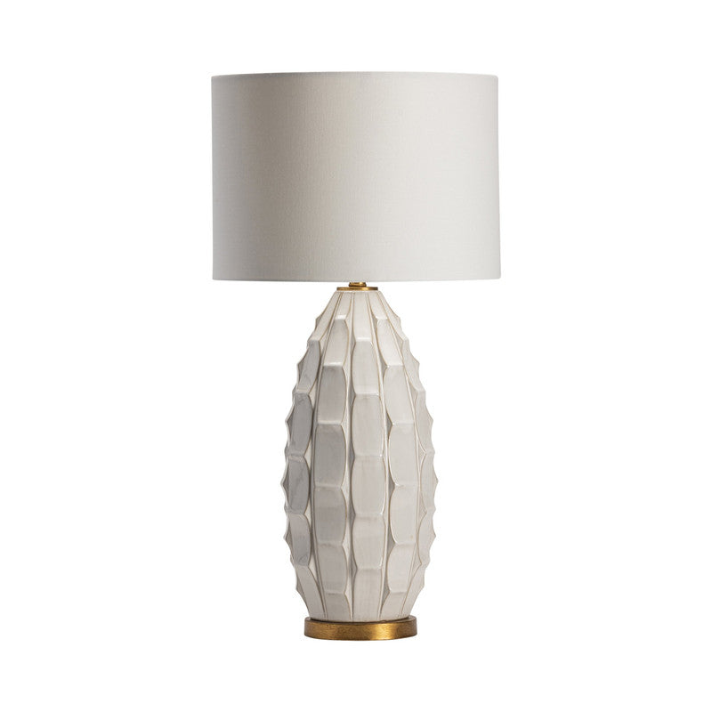 Cambridge White Table Lamp - Ornate Home