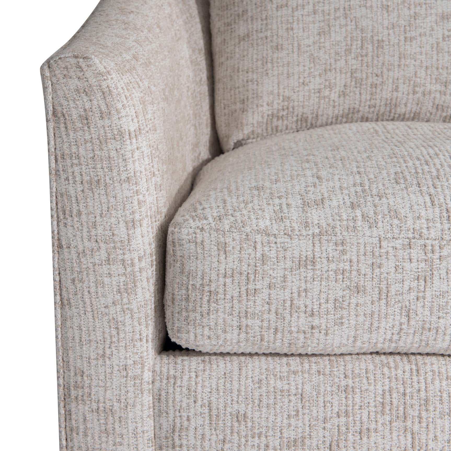 Camden Beige/SeaOat Outdoor Swivel Chair - Ornate Home