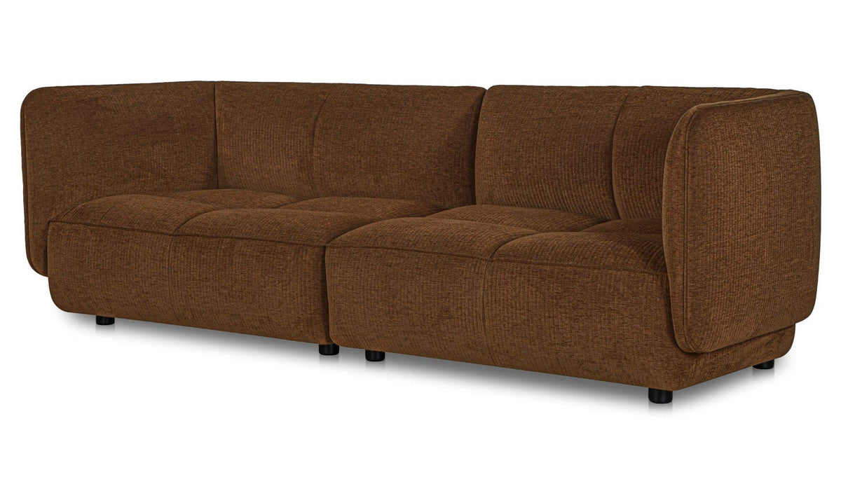 Camden Dark Brown Sofa - Ornate Home