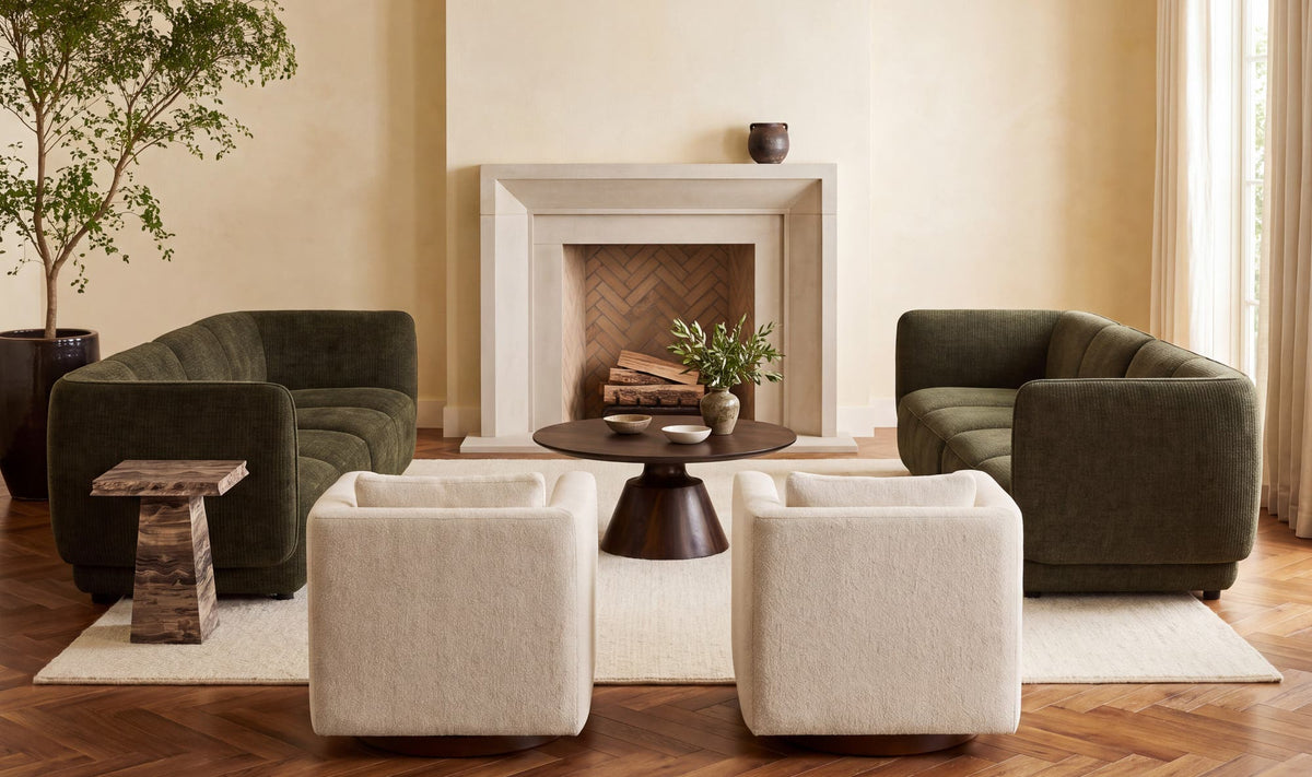 Camden Dark Green Sofa - Ornate Home