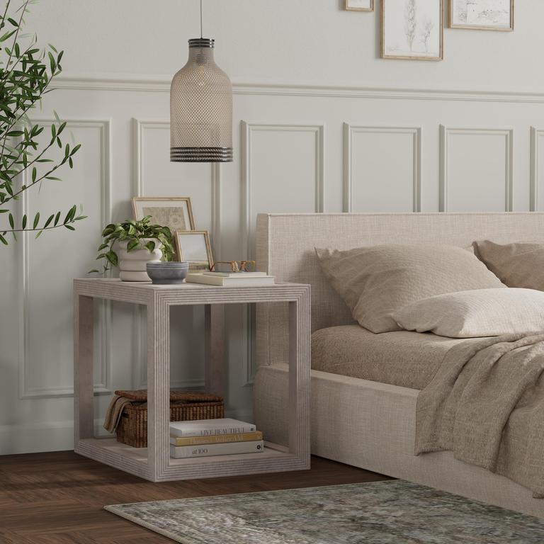 Camden Grey Side Table - Ornate Home