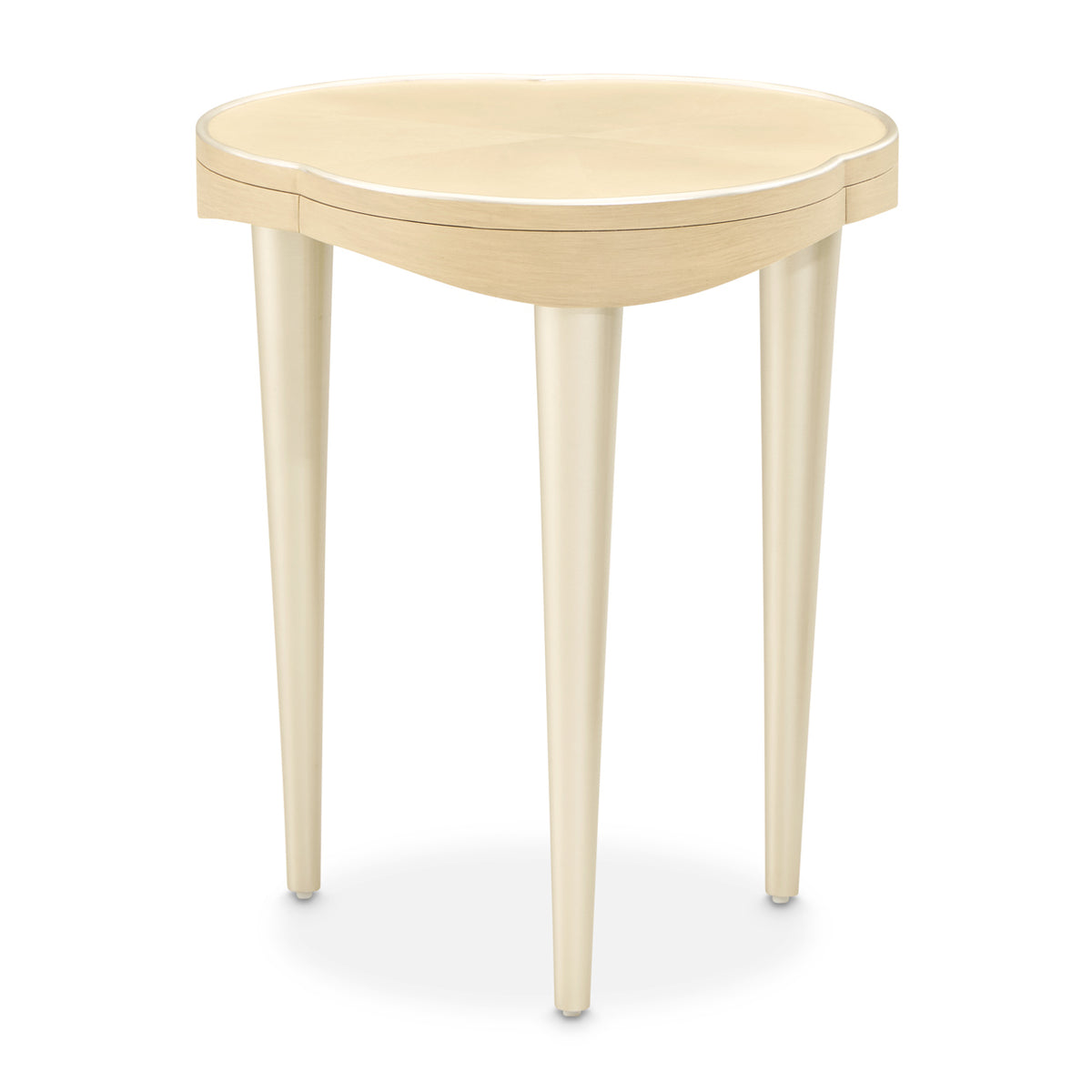 Camellia Field Caramel Chairside Table